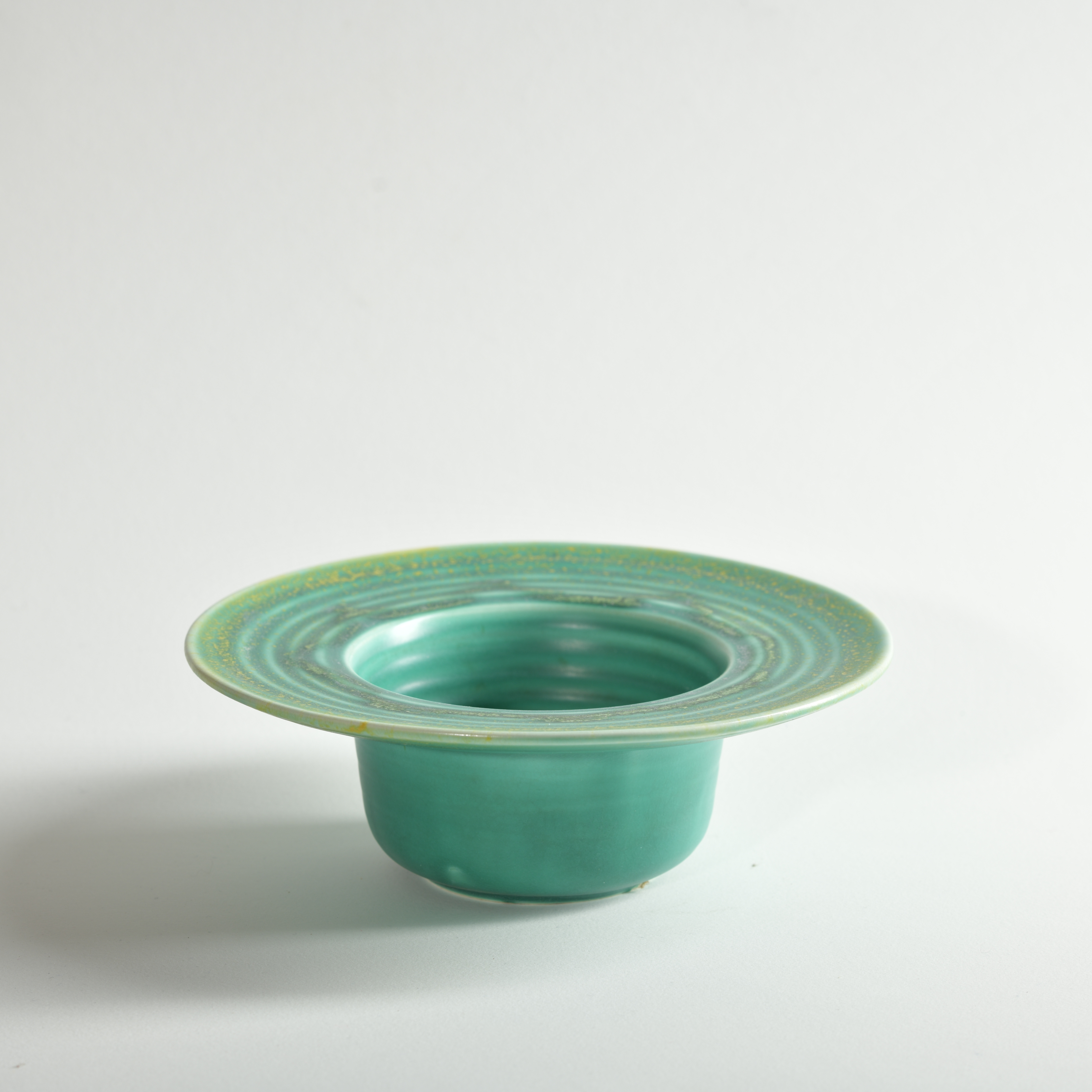 Crown Devon green bowl