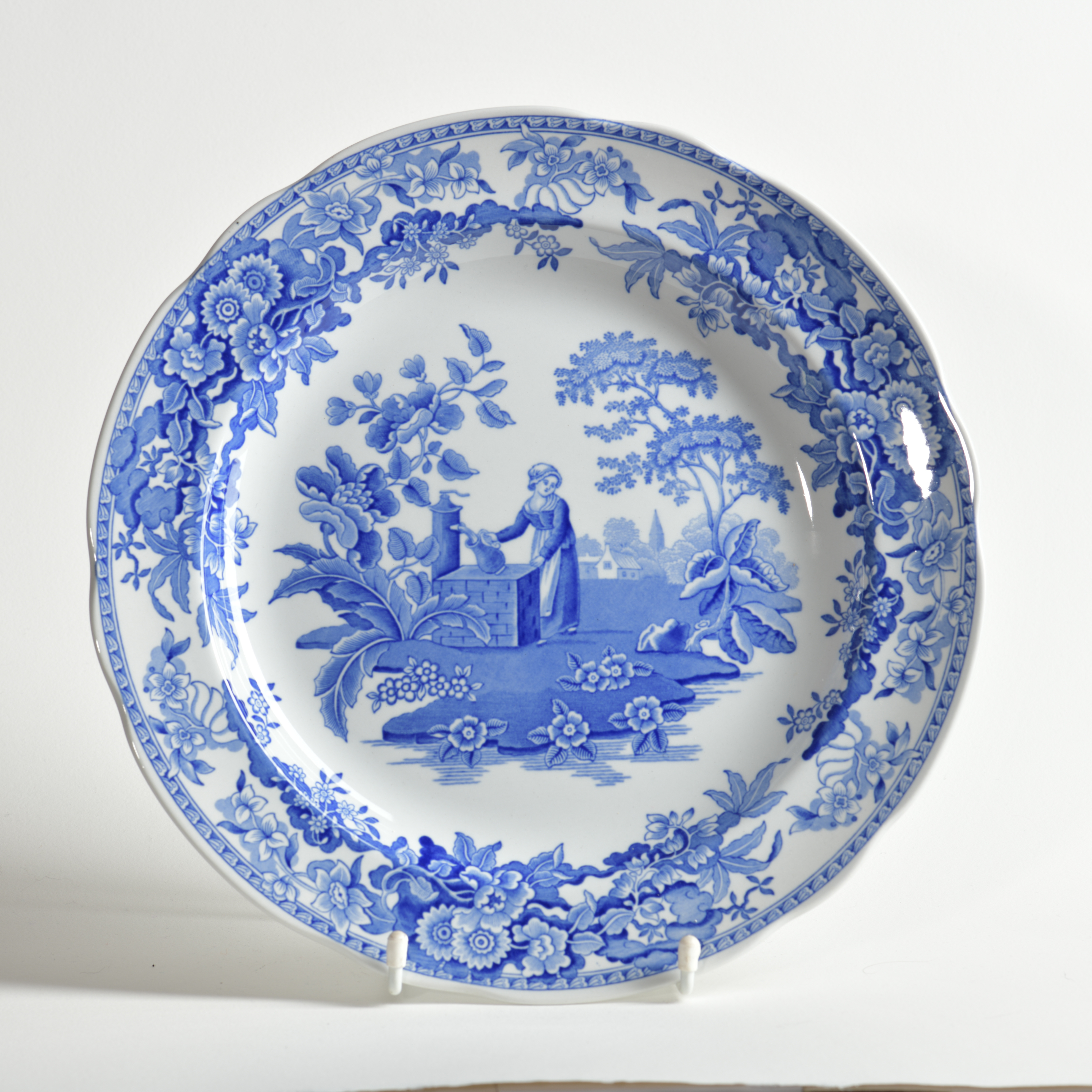 Spode 'Girl at Well' plate