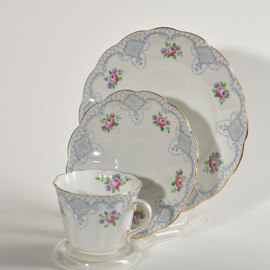 English floral trio