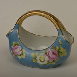 Noritake floral basket