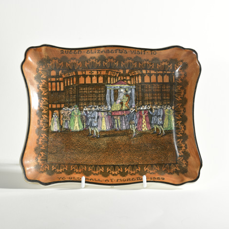 Royal Doulton Old Morton Hall oblong plate
