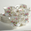 Six Royal Albert Moss Rose pattern duos