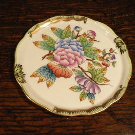 Herend floral coaster