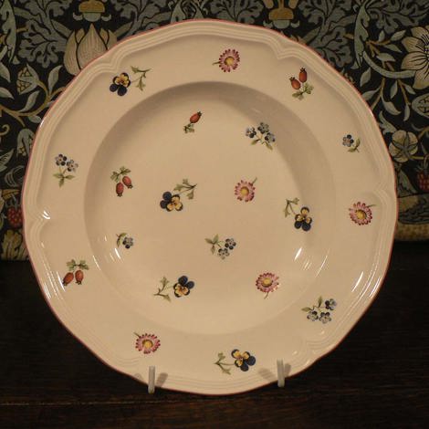 Petit Fleur soup plate
