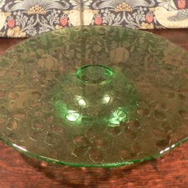Villeroy and Boch Bellissimo Green raised cake stand