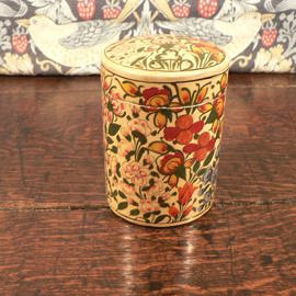 Papier Mâché cylindrical box