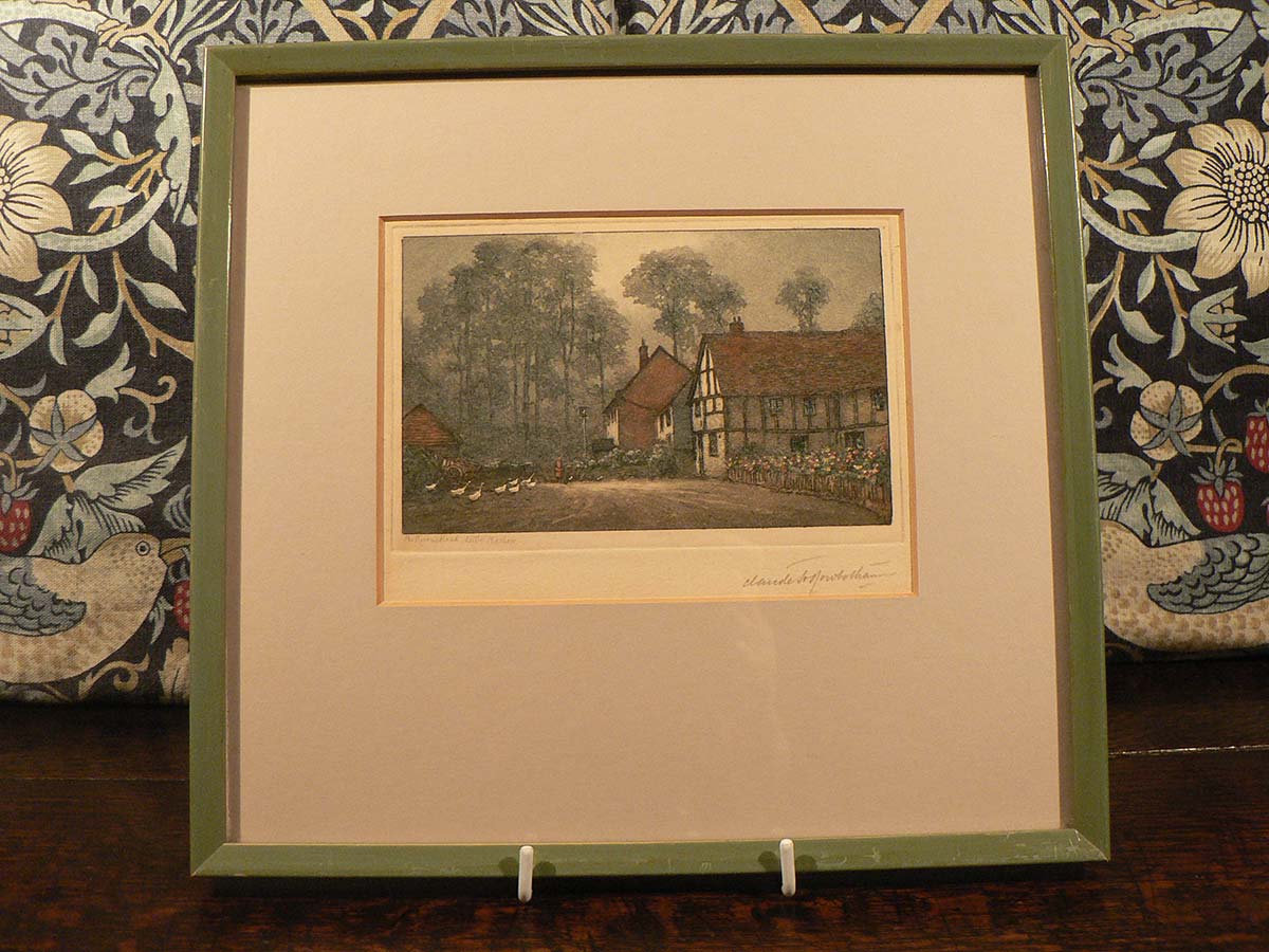 The Queen's Head Little Marlow by Claude Hamilton Rowbotham